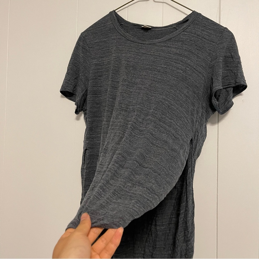 Wilfred tee with cut sides